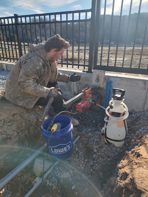 pics/core-drilling-at-lake-lure-2026.jpg